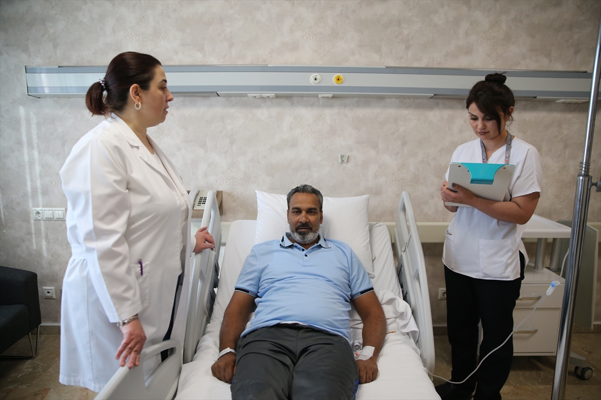 İngiltere'de yaşayan hasta Konya'da şifa buldu