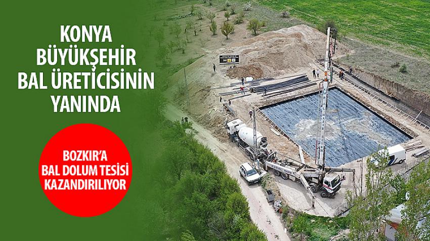 Konya Büyükşehir Bal Üreticisinin Yanında