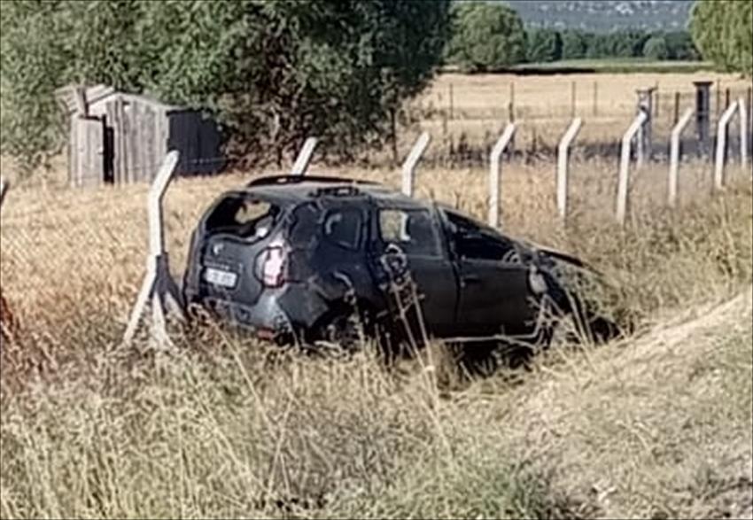  Konya'da otomobil şarampole devrildi: 6 yaralı
