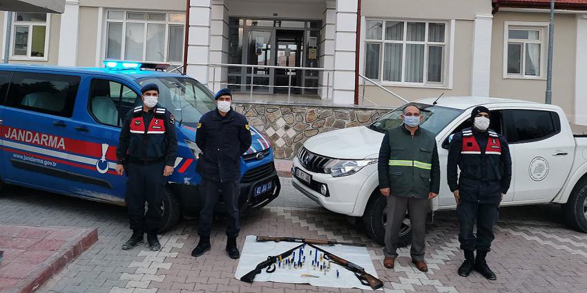 Konya’da özel çevre koruma alanında kaçak avlanan 5 kişi yakalandı