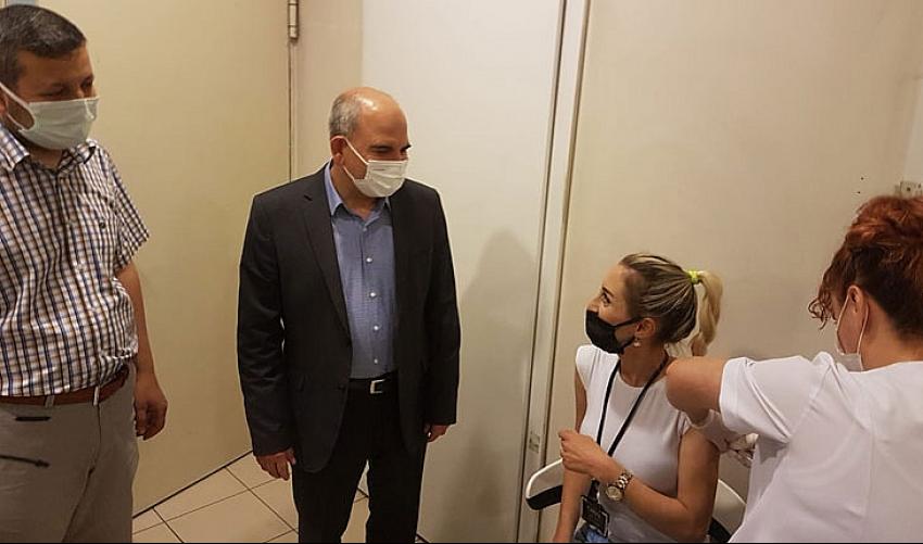 Konya’da Randevu almadan  aşı hizmeti