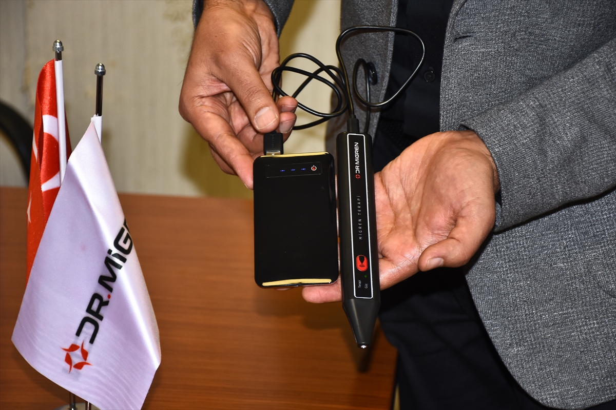 Konya'da ;Türk hekimlerin geliştirdiği cihaz migren hastalarının hizmetine sunuldu