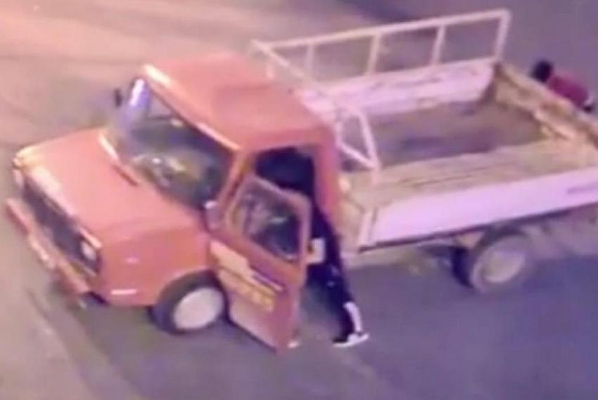 Konya’ya gelen eşiyle görüşmek için 2 kamyonet çaldı