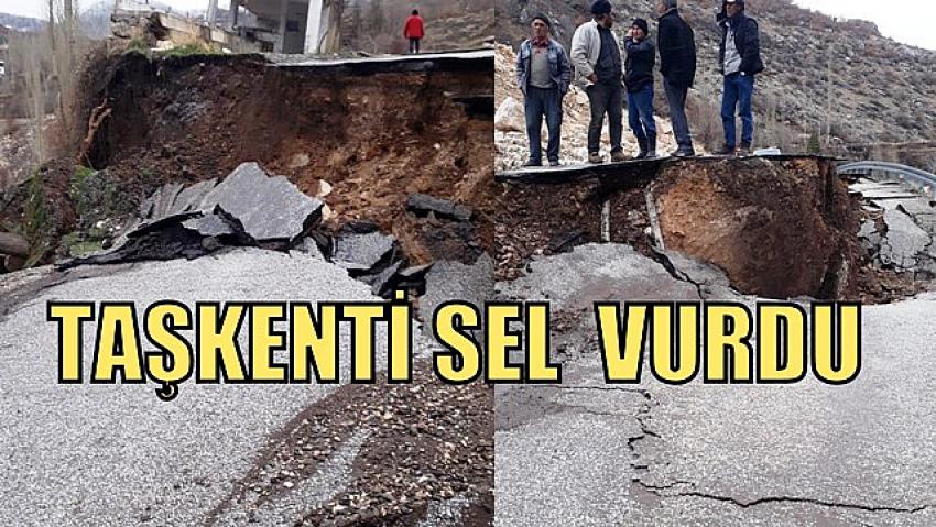 Köprüler ve yollar yıkıldı, bazı mahallelerle ulaşım sağlanamıyor