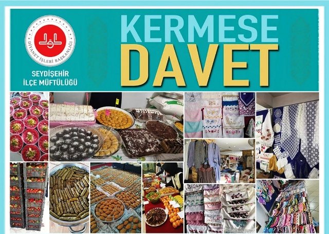 Seydişehir'de 4-6 yaş Kur’an Kursu için kermes