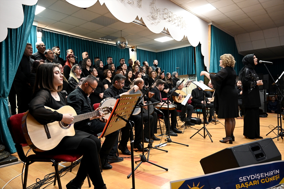 Seydişehir'de halk müziği konseri düzenlendi