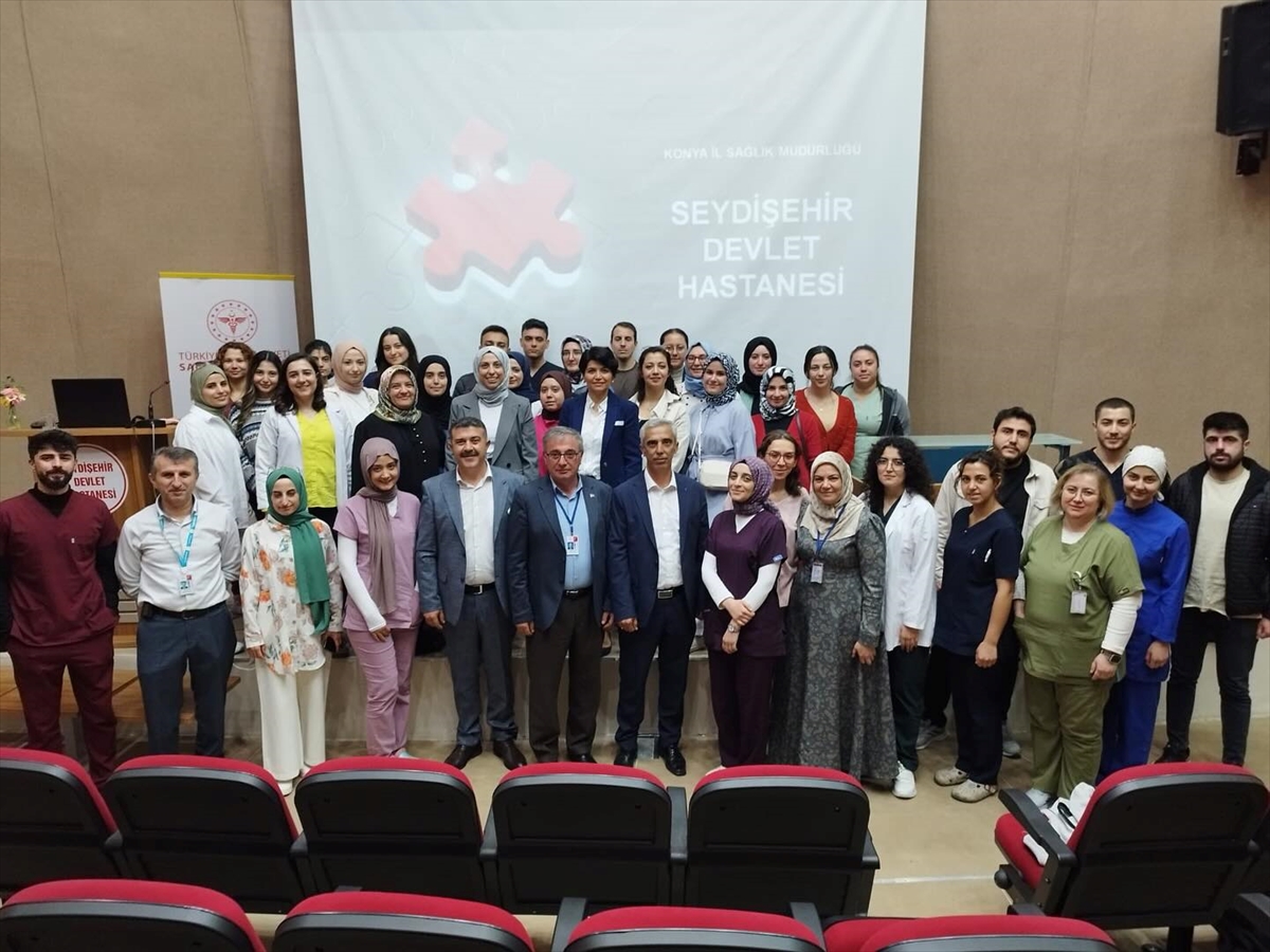 Seydişehir'de sağlık çalışanlarına eğitim verildi