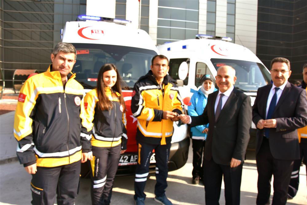 Seydişehire Tam donanımlı Ambulans