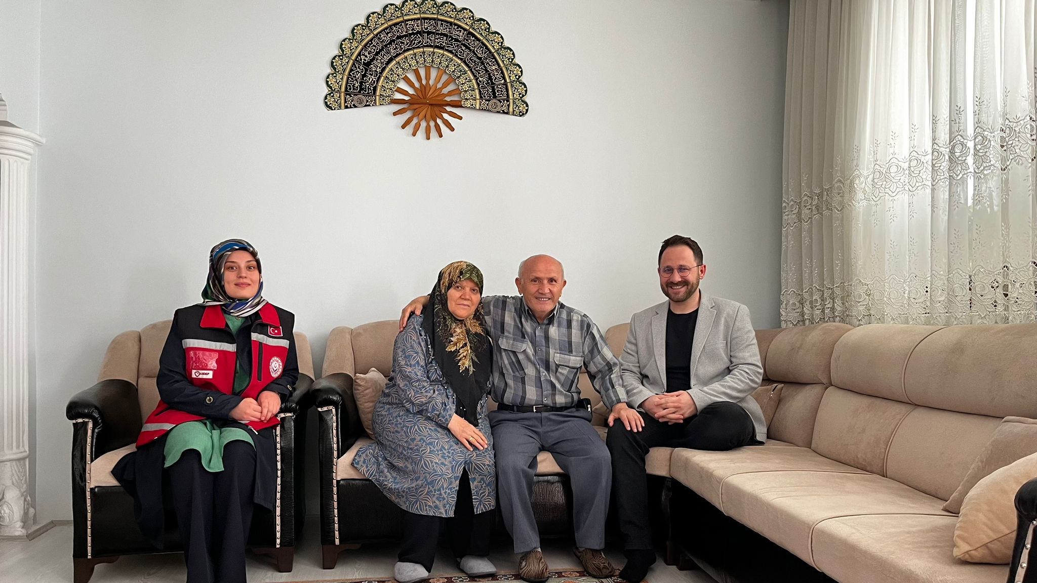 “Sosyal Hizmet Merkezince Kıbrıs Gazisi Vefa Ziyareti Gerçekleştirildi