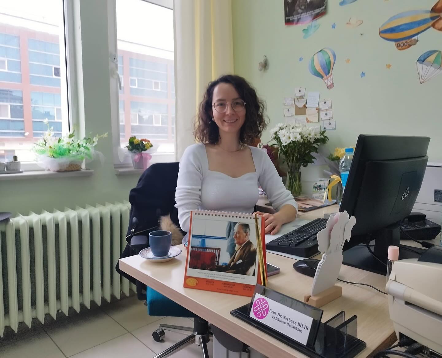 Uzm. Dr. Neriman Bilir mevsimsel hastalıklara ilişkin bilgilendirmelerde bulundu.