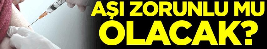 Uzmanlar yanıtladı! Aşı zorunlu mu olacak?