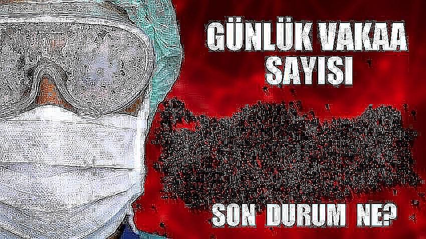 Vaka  Sayıları 8  bin sınırında devam ediyor  