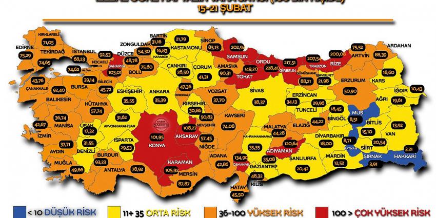 Vaka sayısı fazla olan il geç normalleşecek, denetimler artacak