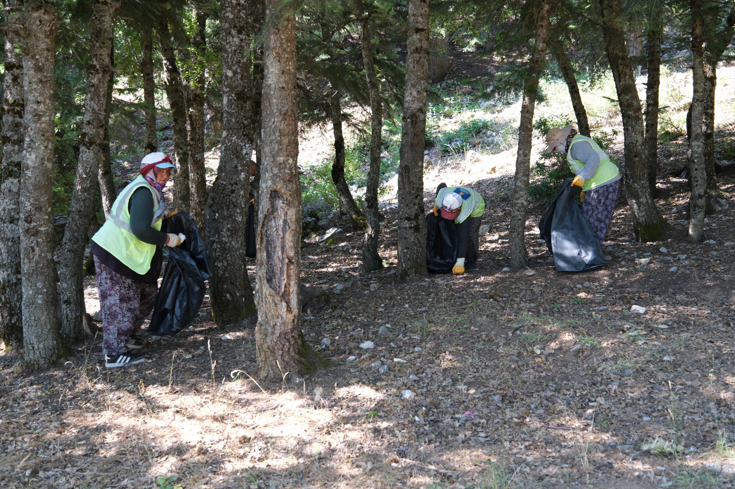 KOCAKORU TABİAT PARKI'NDA ÇEVRE TEMİZLİĞİ - Görsel 7
