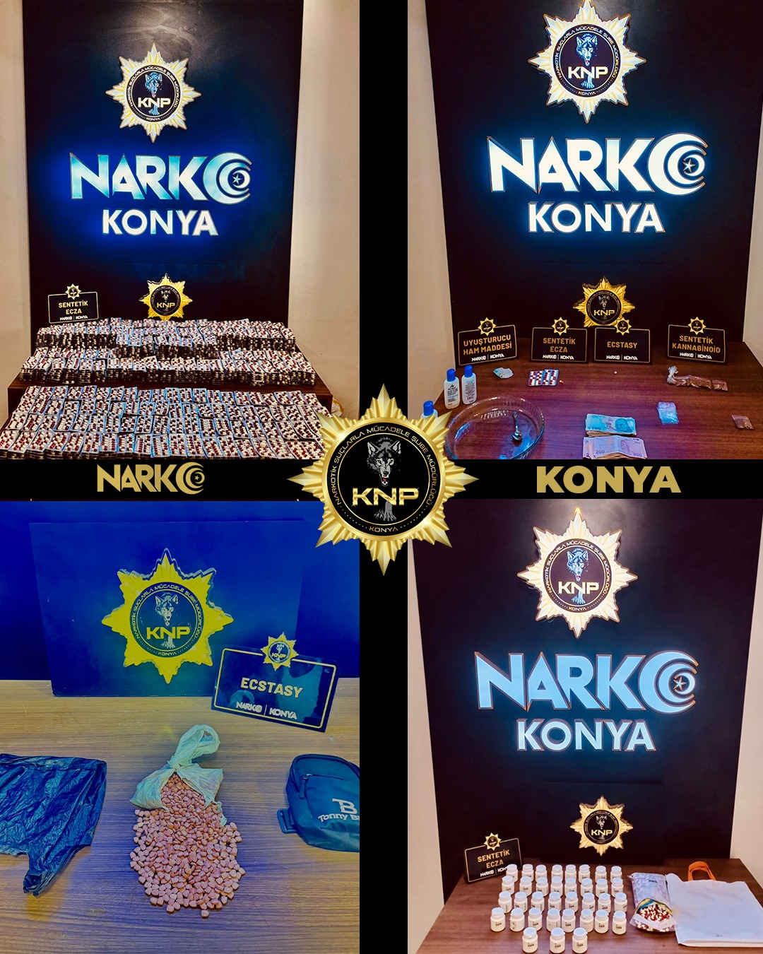 KONYA’DA UYUŞTURUCUYA GEÇİT YOK: 82 OPERASYONDA 68 TUTUKLAMA - Görsel 2