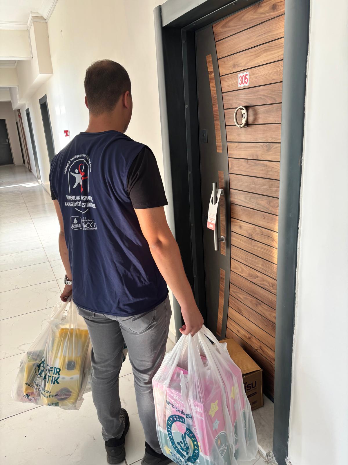 Seydişehir'de Evi Yanan Aileye Belediyeden Büyük Destek - Görsel 1