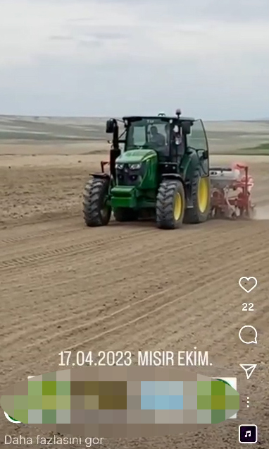 Konya-Sosyal medyada video izlerken çalınan traktörünü buldu - Görsel 5