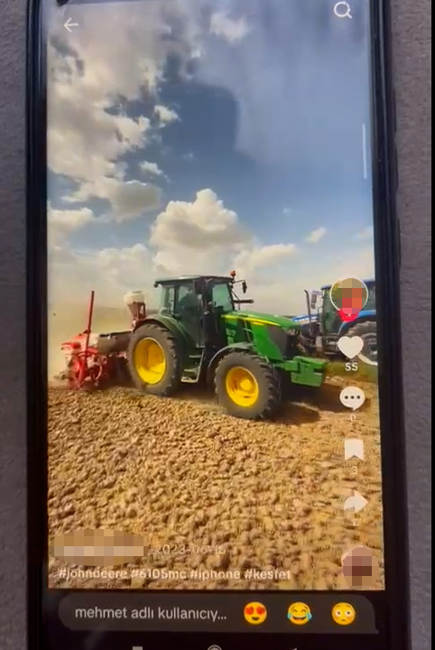 Konya-Sosyal medyada video izlerken çalınan traktörünü buldu - Görsel 6