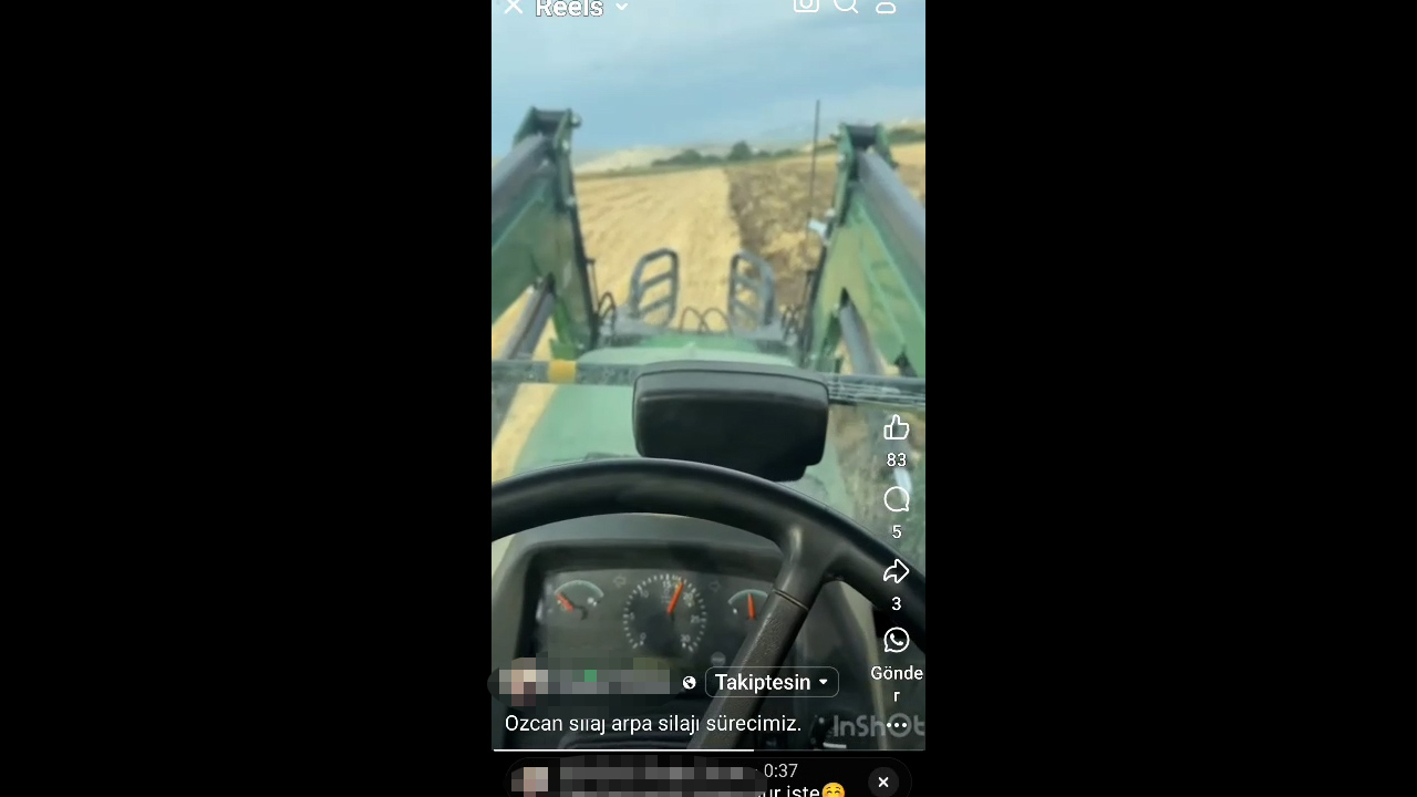 Konya-Sosyal medyada video izlerken çalınan traktörünü buldu - Görsel 7