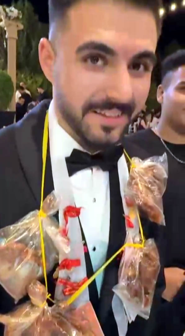 - KAHRAMANMARAŞ'ta, Damada altın yerine pirzola taktı - Görsel 1