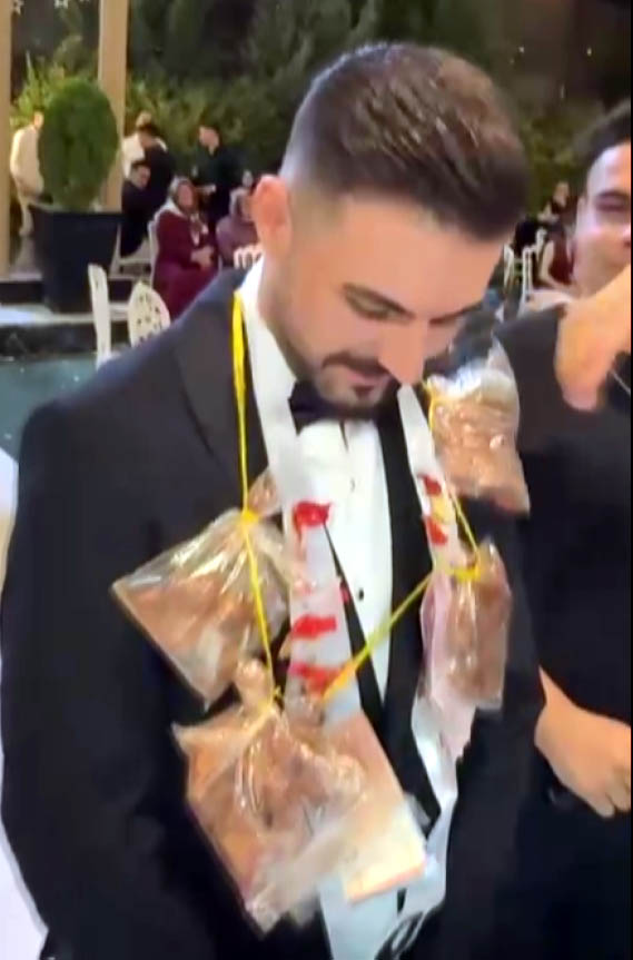 - KAHRAMANMARAŞ'ta, Damada altın yerine pirzola taktı - Görsel 2