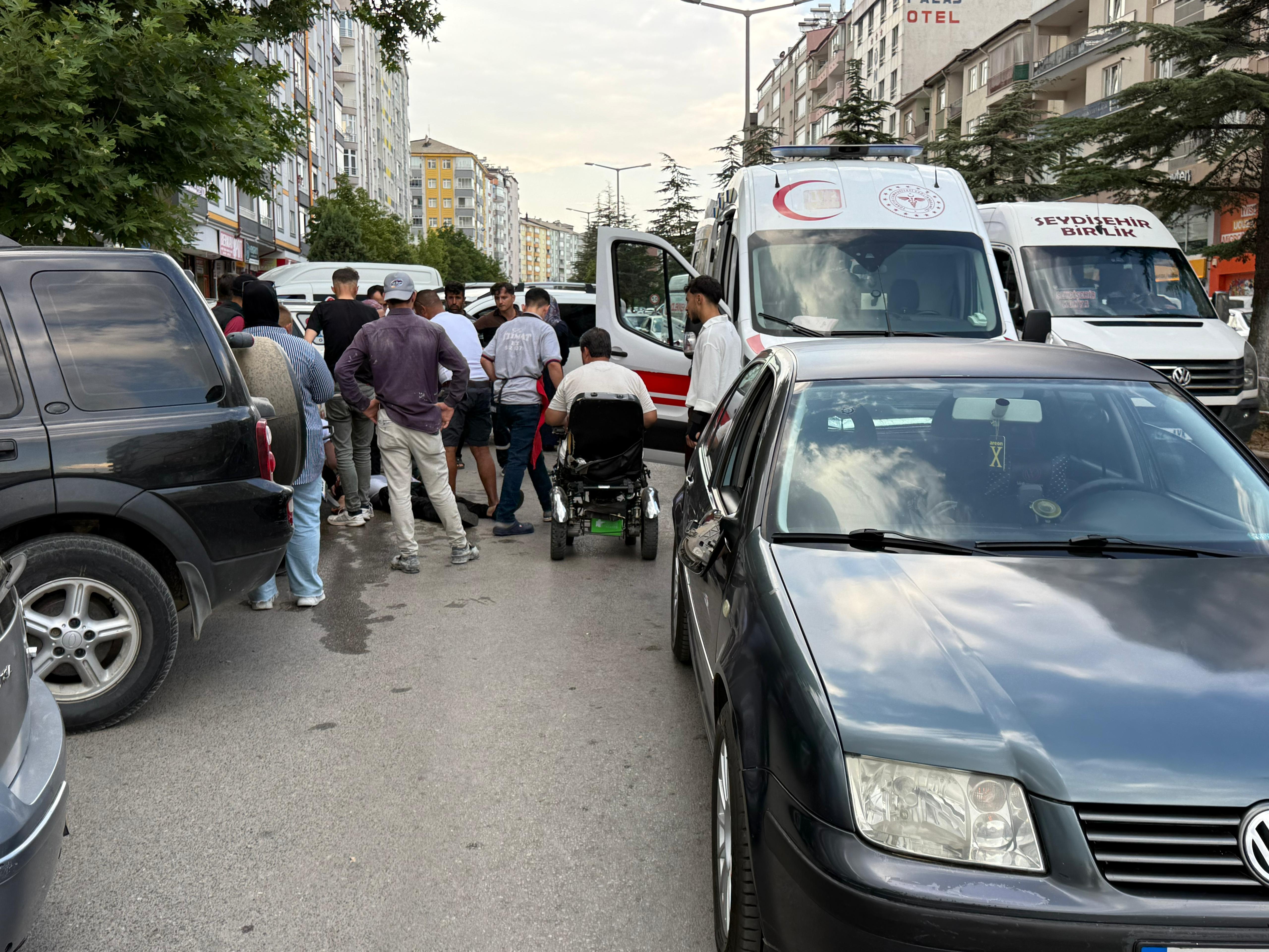 Seydişehir'de Motosiklet ile Otomobil Çarpıştı: 1 Yaralı - Görsel 1