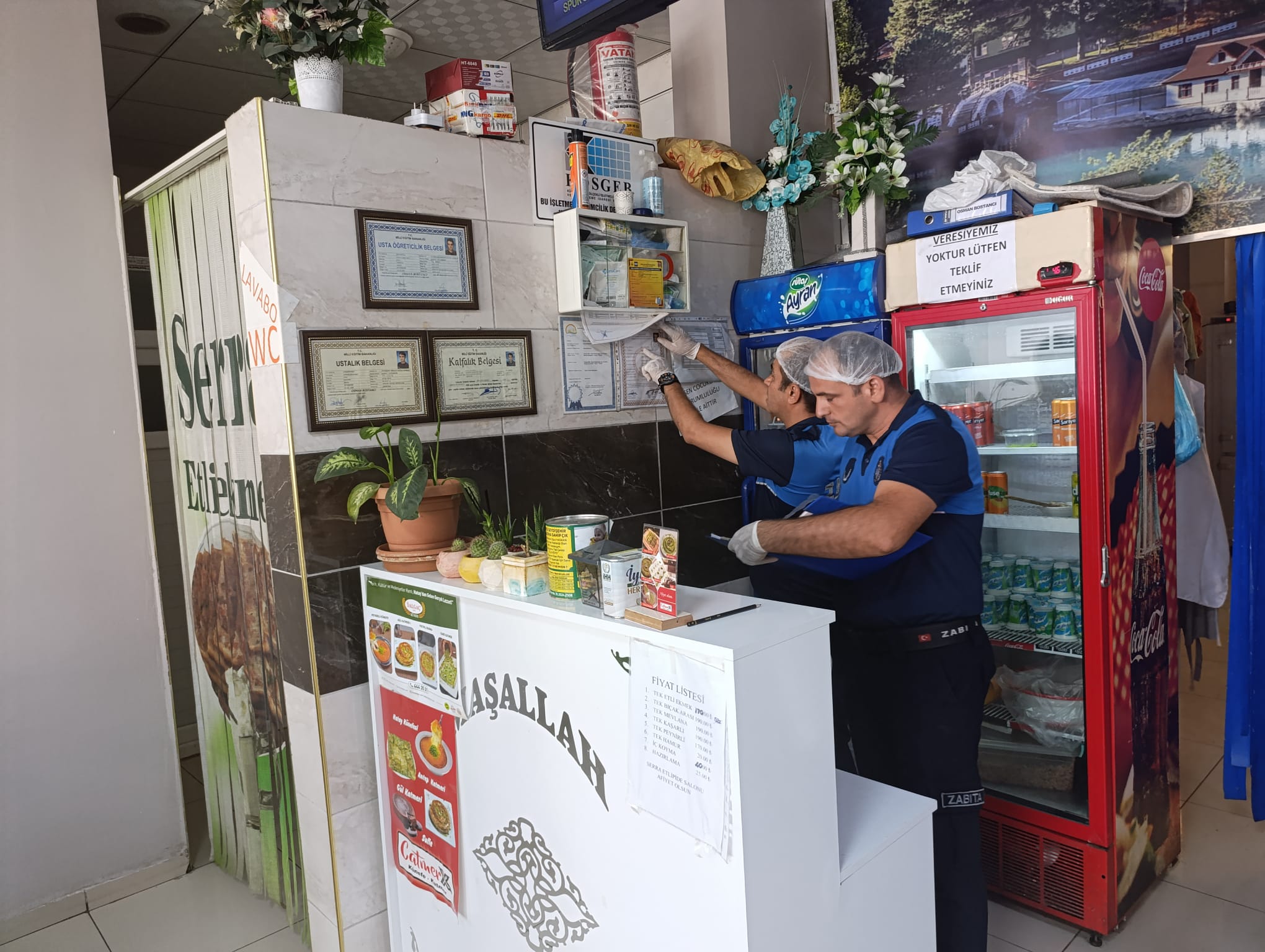 ZABITADAN LOKANTA VE RESTORANLARA DENETİM - Görsel 10