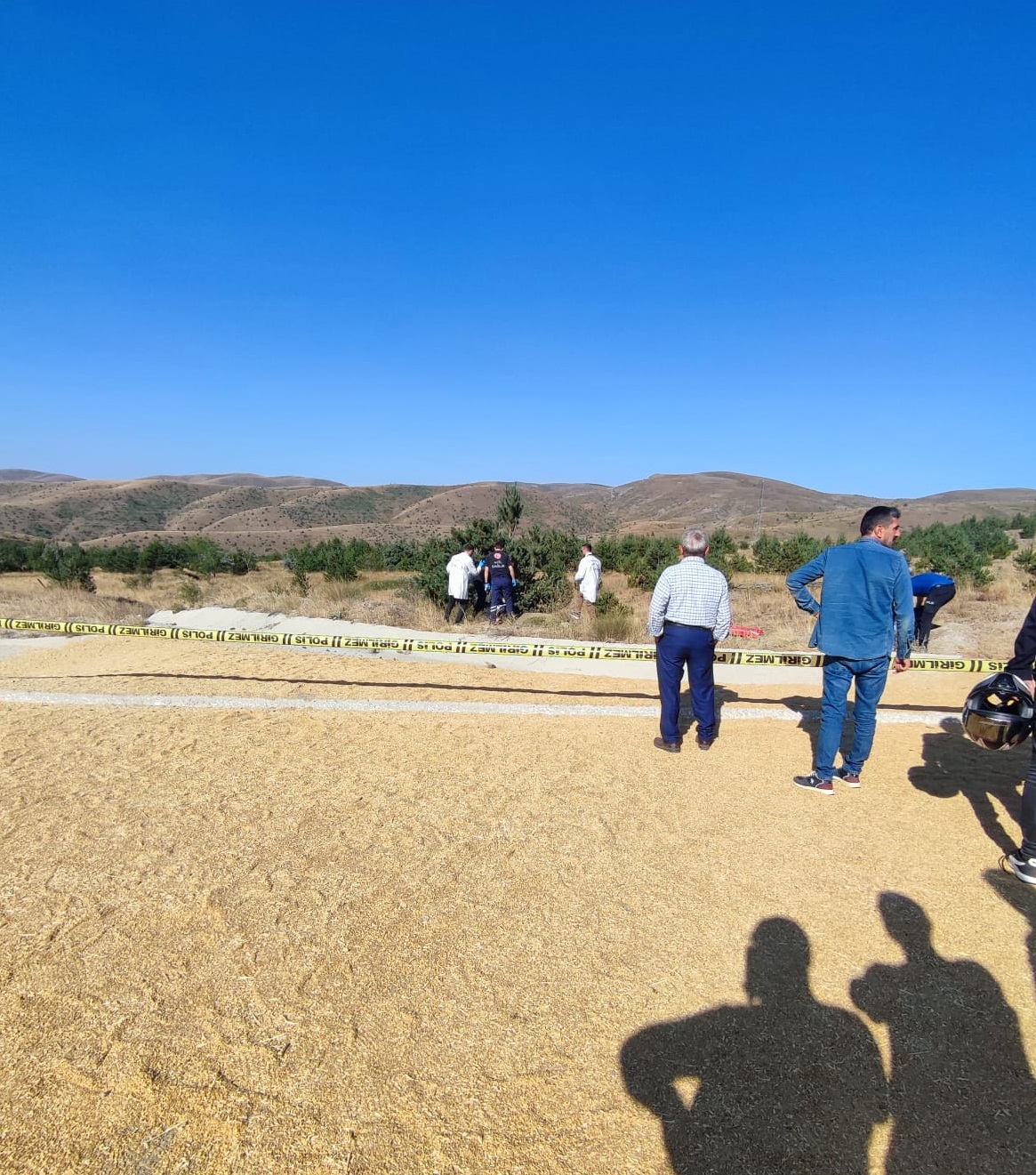 Sivas'ta buğday yüklü traktör devrildi: 2 ölü - Görsel 2