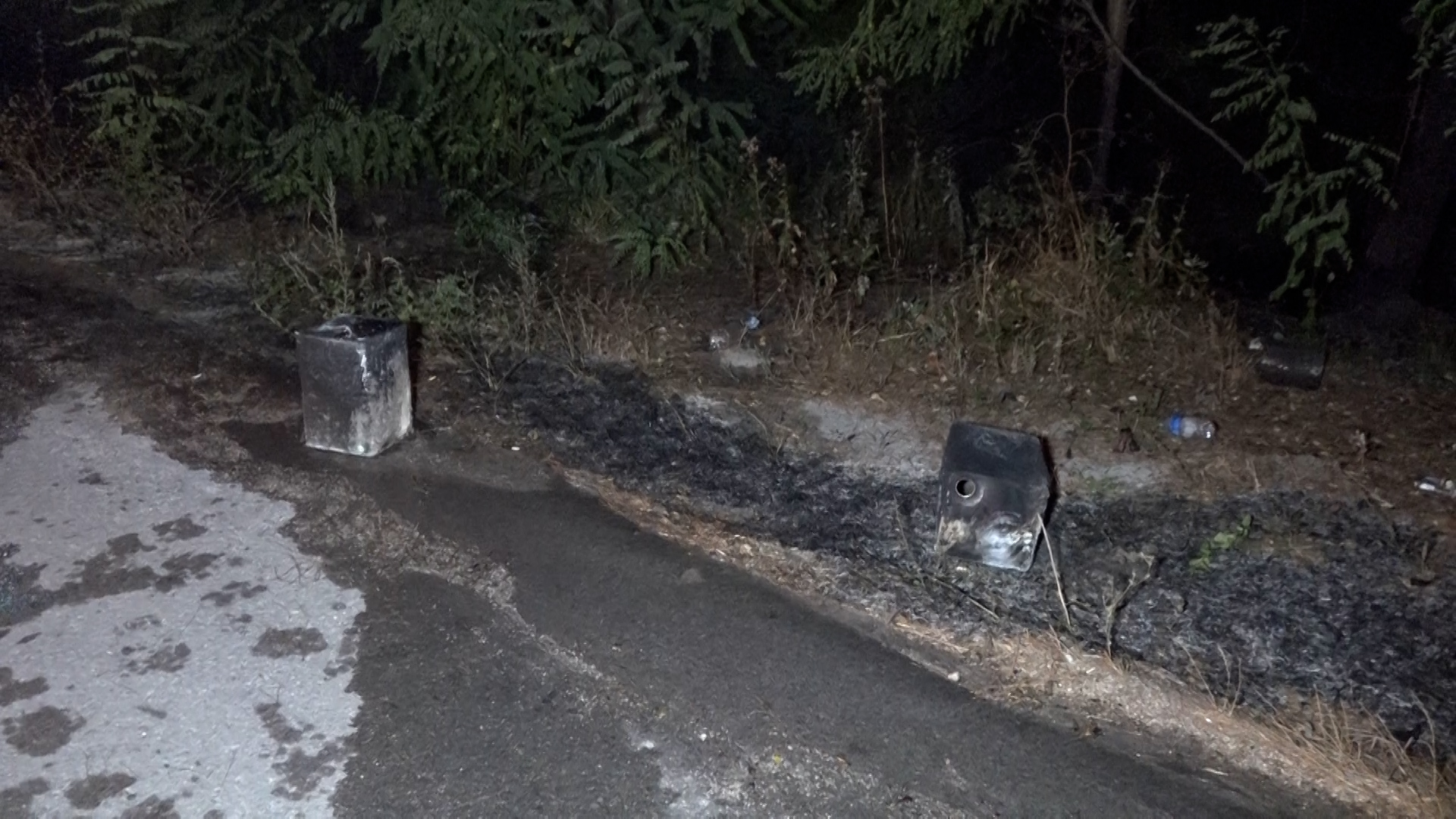 Samsun’da yanan TIR, 8 kilometre alevler içinde ilerledi TIR’da çıkan yangında alevler ağaçlara sıçradı  - Görsel 4