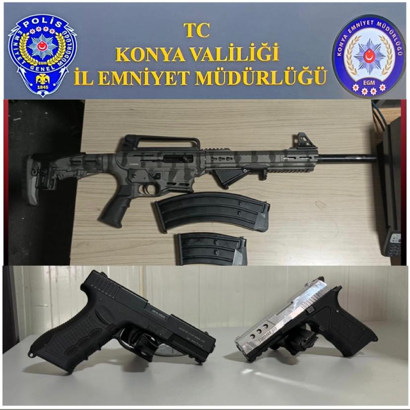 KONYA’DA POLİSTEN GENİŞ ÇAPLI DENETİM: YÜZBİNLERCE ŞAHIS VE ARAÇ SORGULANDI - Görsel 1