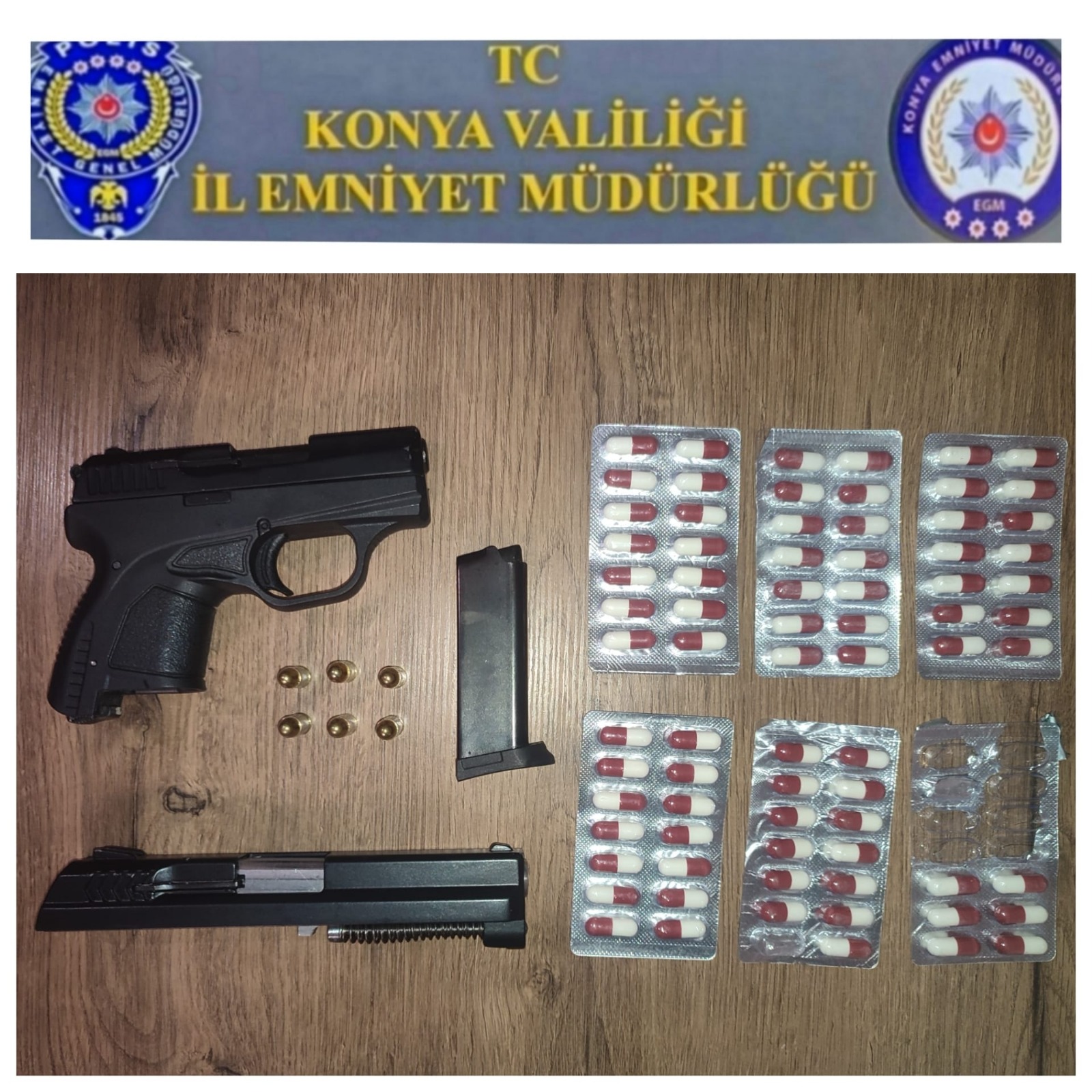 KONYA’DA POLİSTEN GENİŞ ÇAPLI DENETİM: YÜZBİNLERCE ŞAHIS VE ARAÇ SORGULANDI - Görsel 3