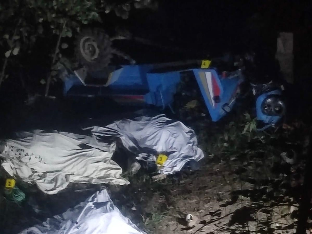 Ordu'da şarampole devrilen patpattaki 4 kişi öldü, 3 kişi yaralandı - Görsel 1