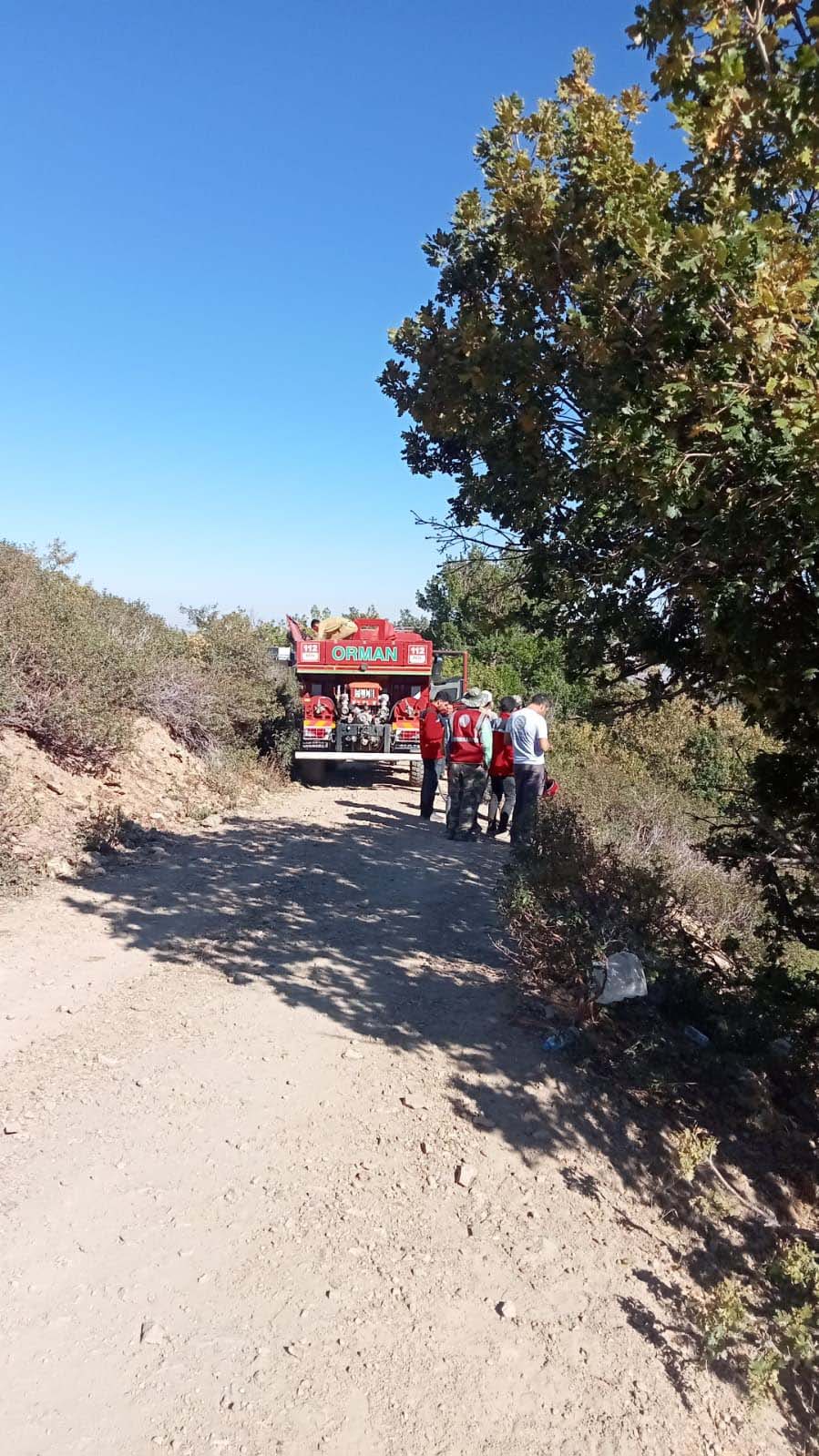 Konya'da orman yangını kısa sürede söndürüldü - Görsel 5