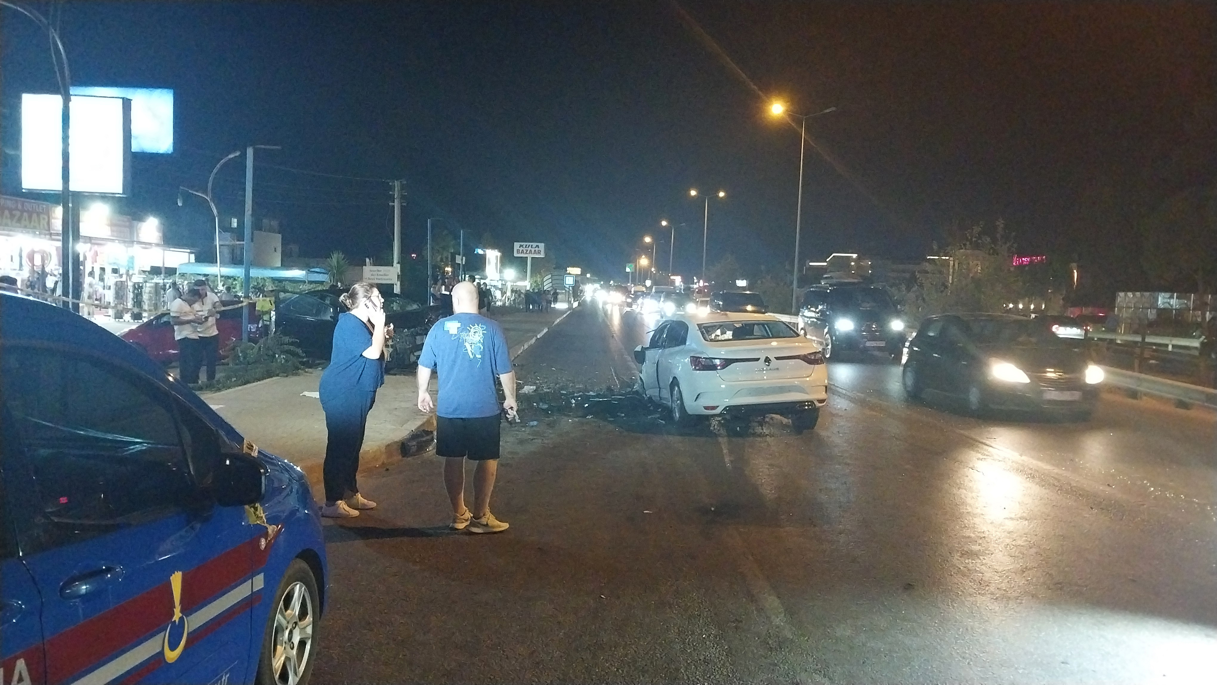 Manavgatta Trafik kazası: 2 ölü, 2 yaralı - Görsel 1