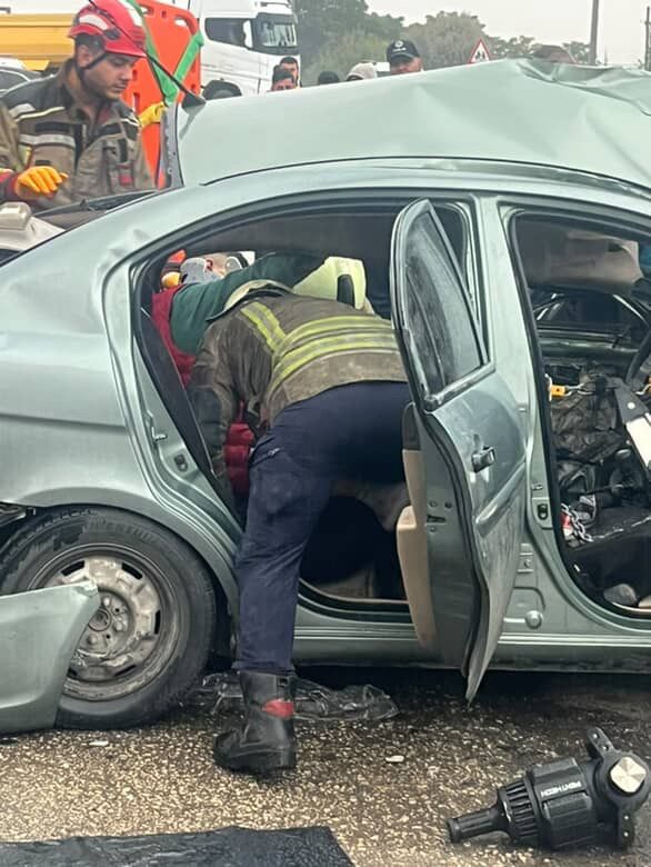Ankara’da otomobil, park halindeki tankere çarptı: 3 ölü, 2 yaralı - Görsel 4