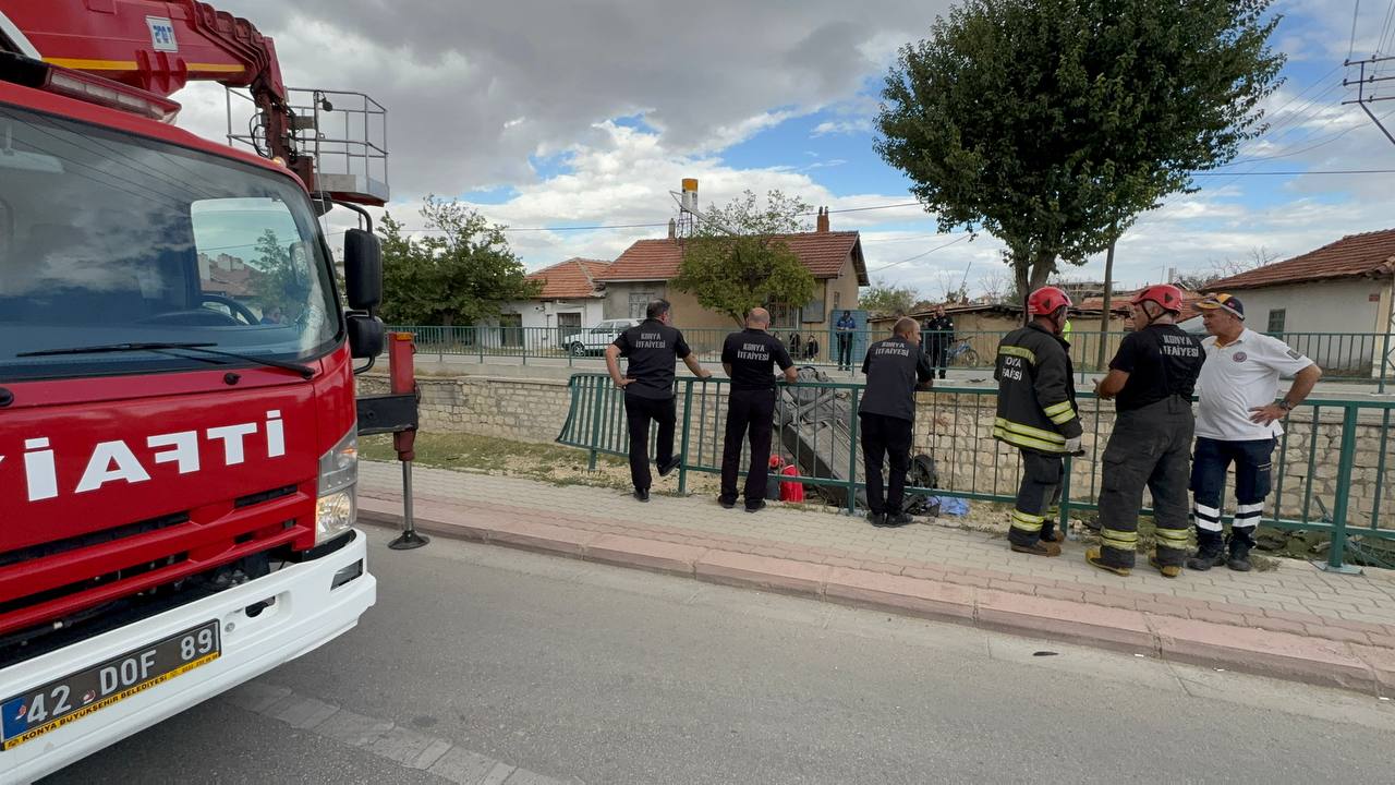 Konya- Kazada ölen Menekşe Gelinliği ile  toprağa verildi - Görsel 5