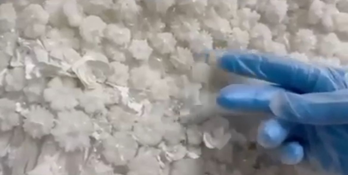 Kayseri'de gelinliğe işlenmiş 25 kilogram uyuşturucu ele geçirildi - Görsel 3