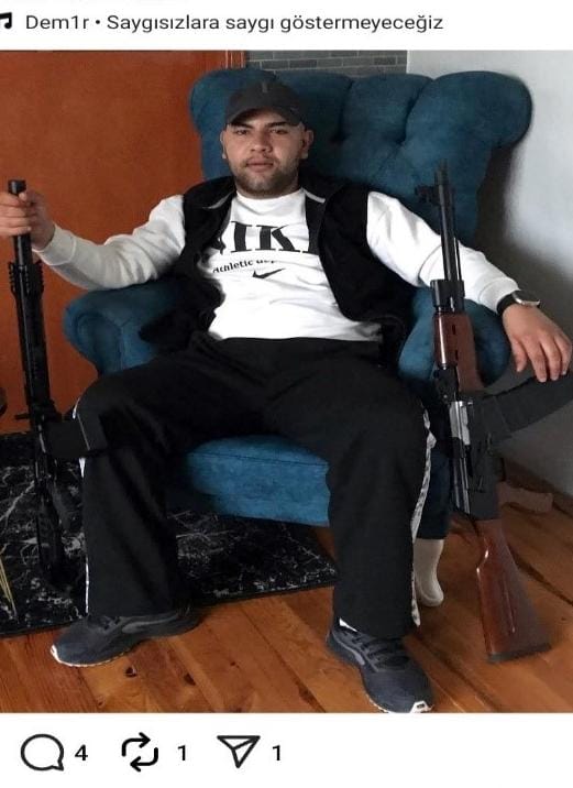 ANKARA - Sosyal medyada silahlı paylaşım yapan 23 şüpheli yakalandı - Görsel 1