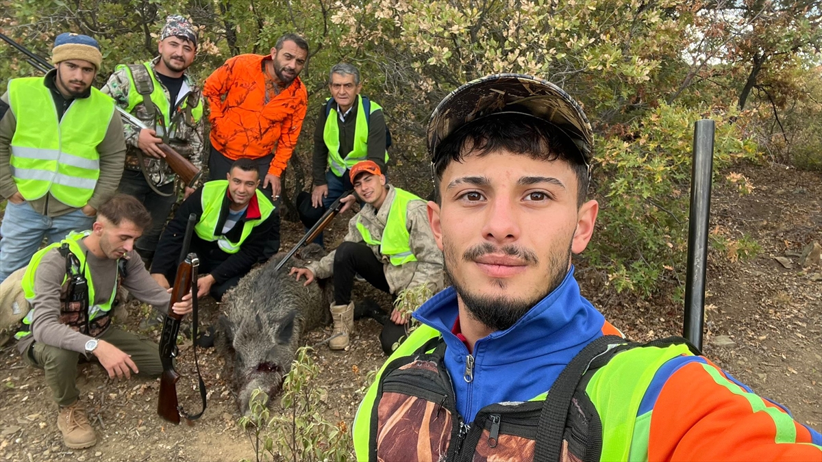 Konya'nın Hüyük ilçesinde  sürek   avında   40 domuz avlandı - Görsel 6