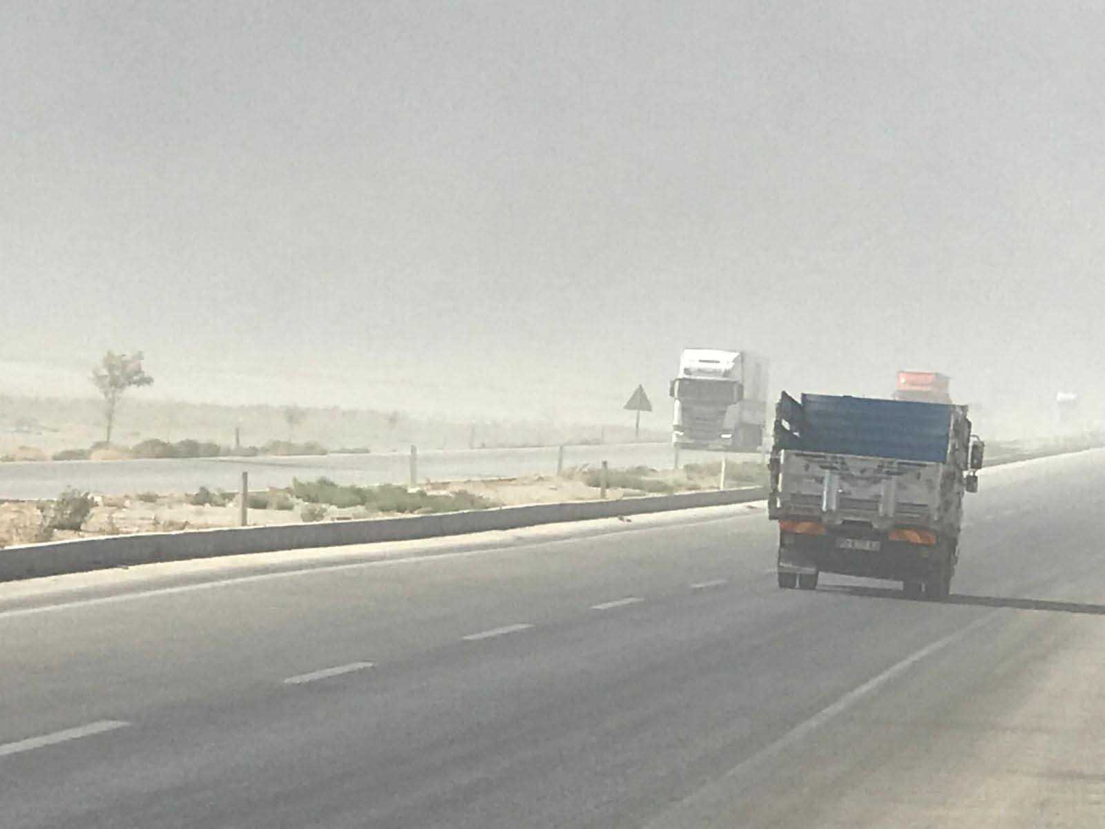 Konya'da kum fırtınası etkili oldu - Görsel 1