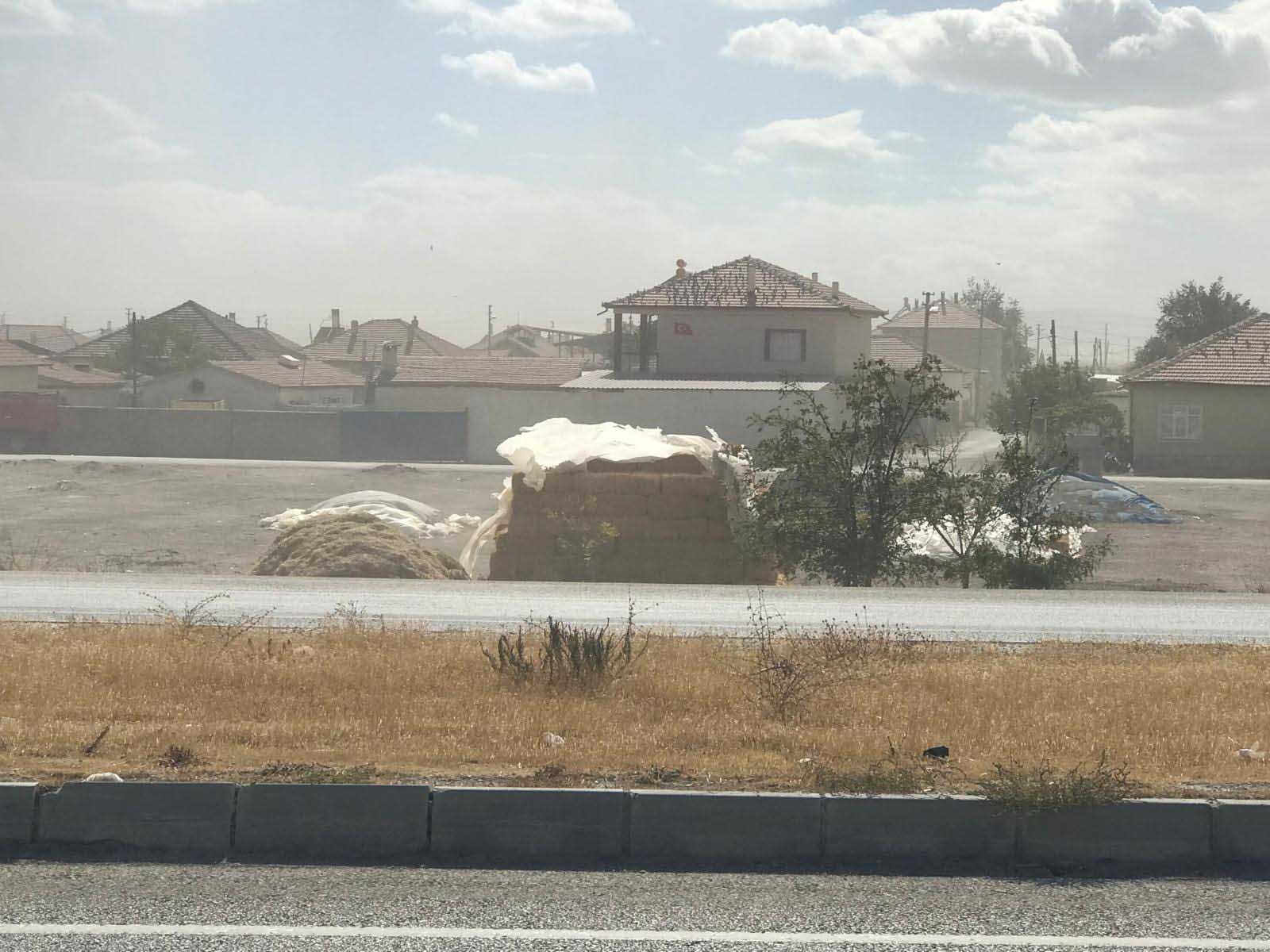 Konya'da kum fırtınası etkili oldu - Görsel 6