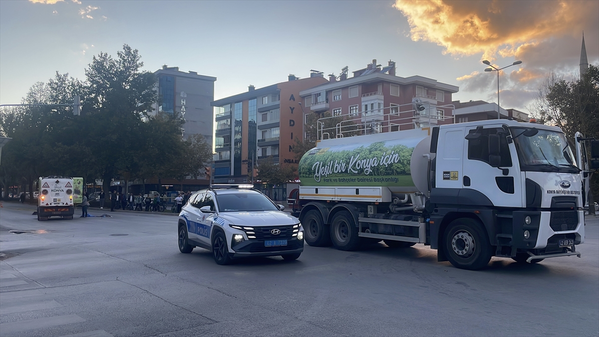 Konya'da Sulama Tankeri ile Bisikletlinin Çarpışması Sonucu İmam Hayatını Kaybetti - Görsel 4