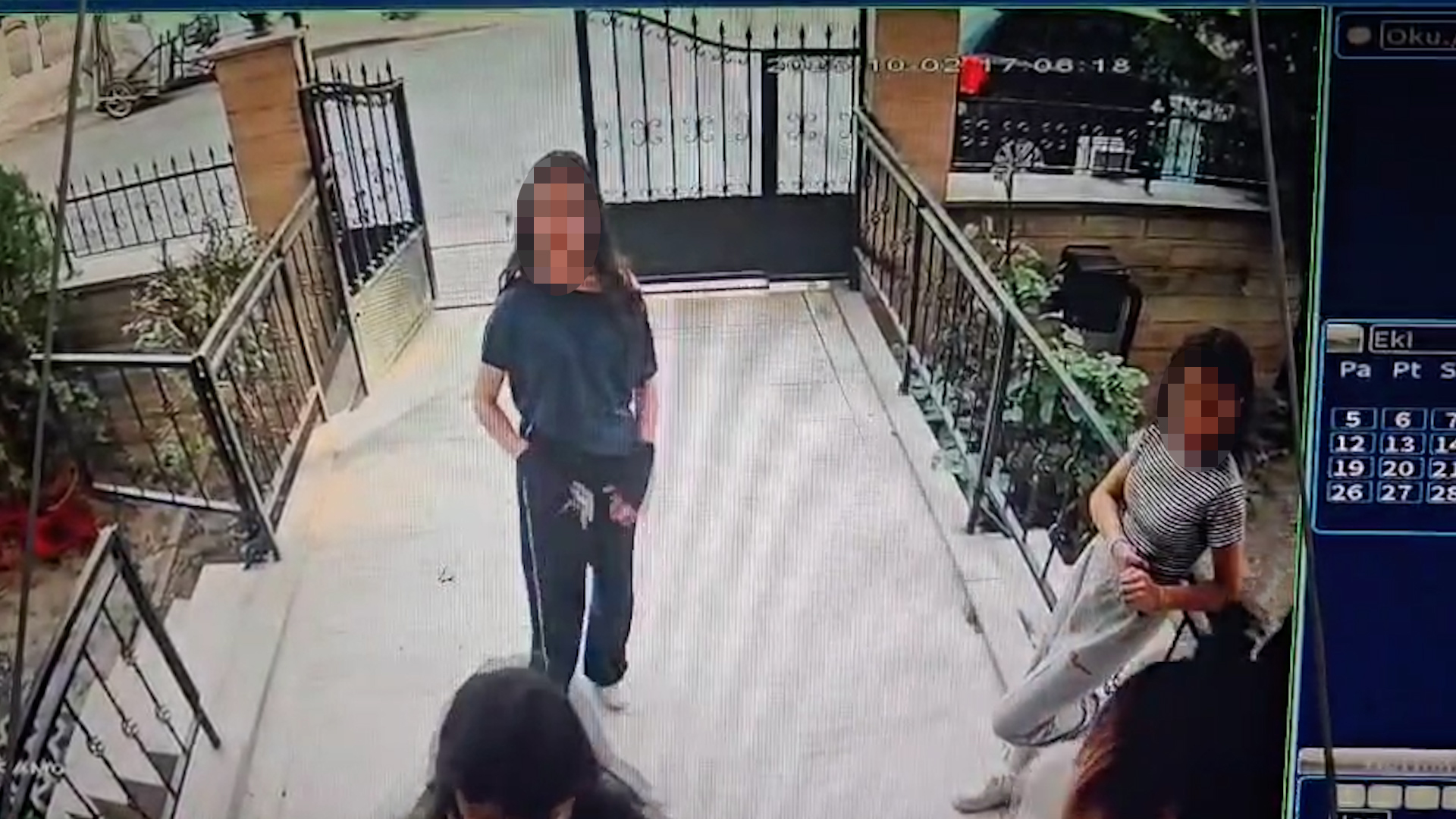 Konya- Akran zorbalığı güvenlik kamerasında - Görsel 2