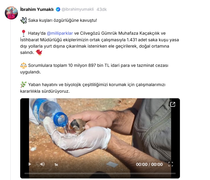 Saka kuşu kaçakçılığına 10 milyon 897 bin lira ceza - Görsel 1