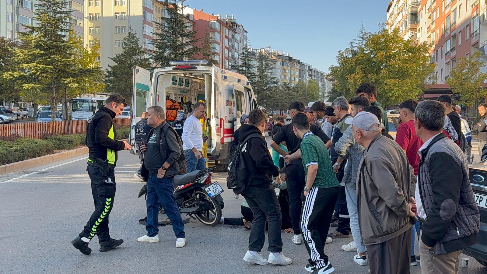 Seydişehir'de Meydana Gelen Trafik Kazasında 1 Yaralı - Görsel 1