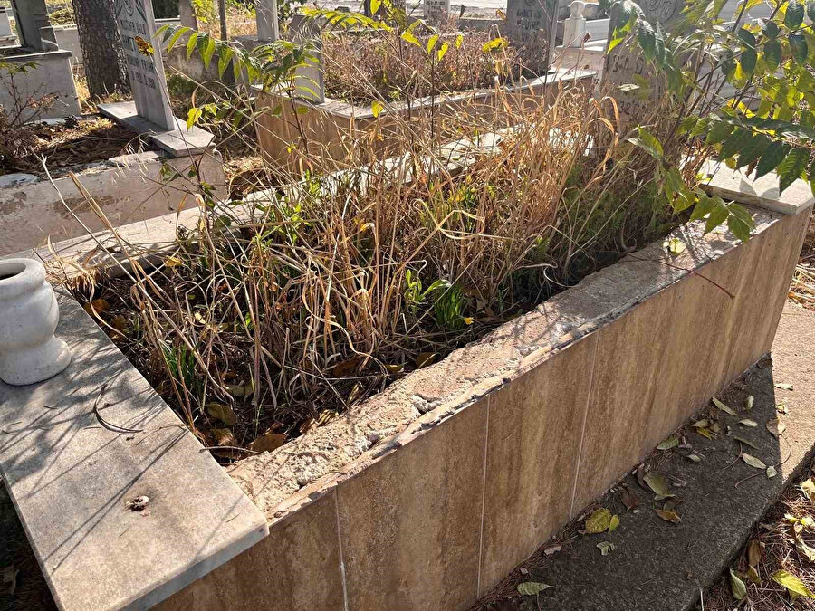  Tekirdağ'da Mezarlıktan mermer çalıp evinin bahçesine döşedi: 81 parça taşla yakalandı - Görsel 1