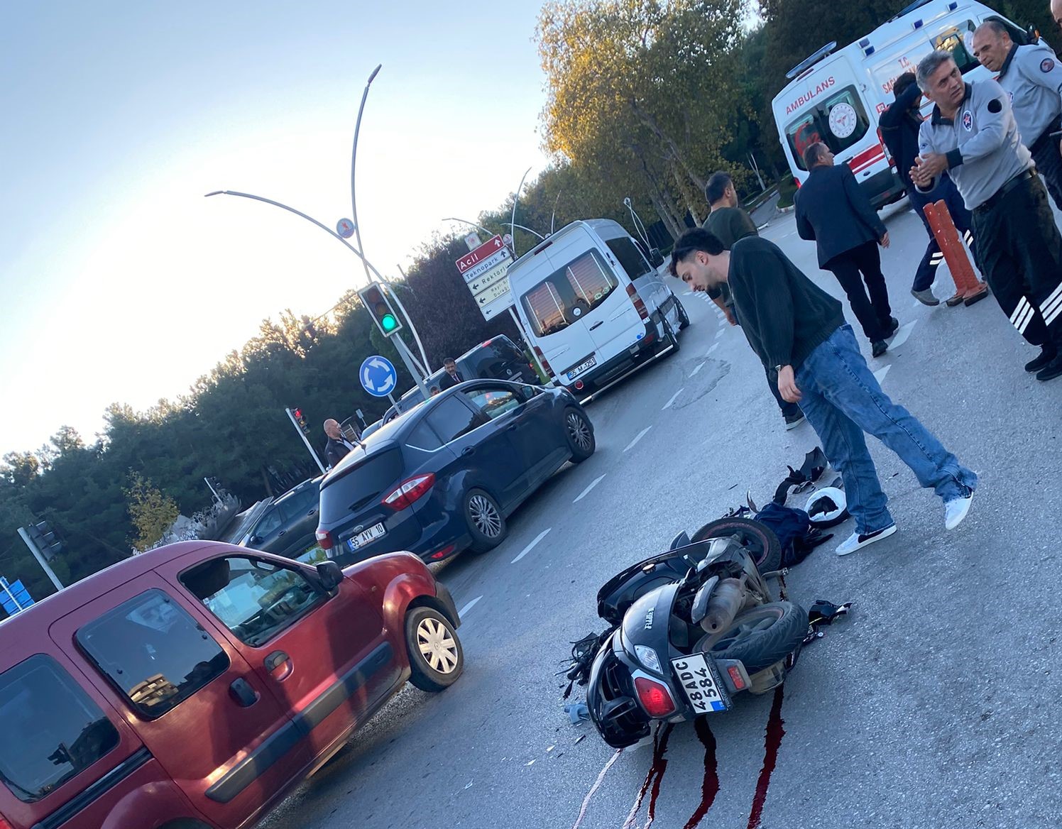 Samsunda Ambulansın çarptığı üniversite öğrencisi, öldü - Görsel 2