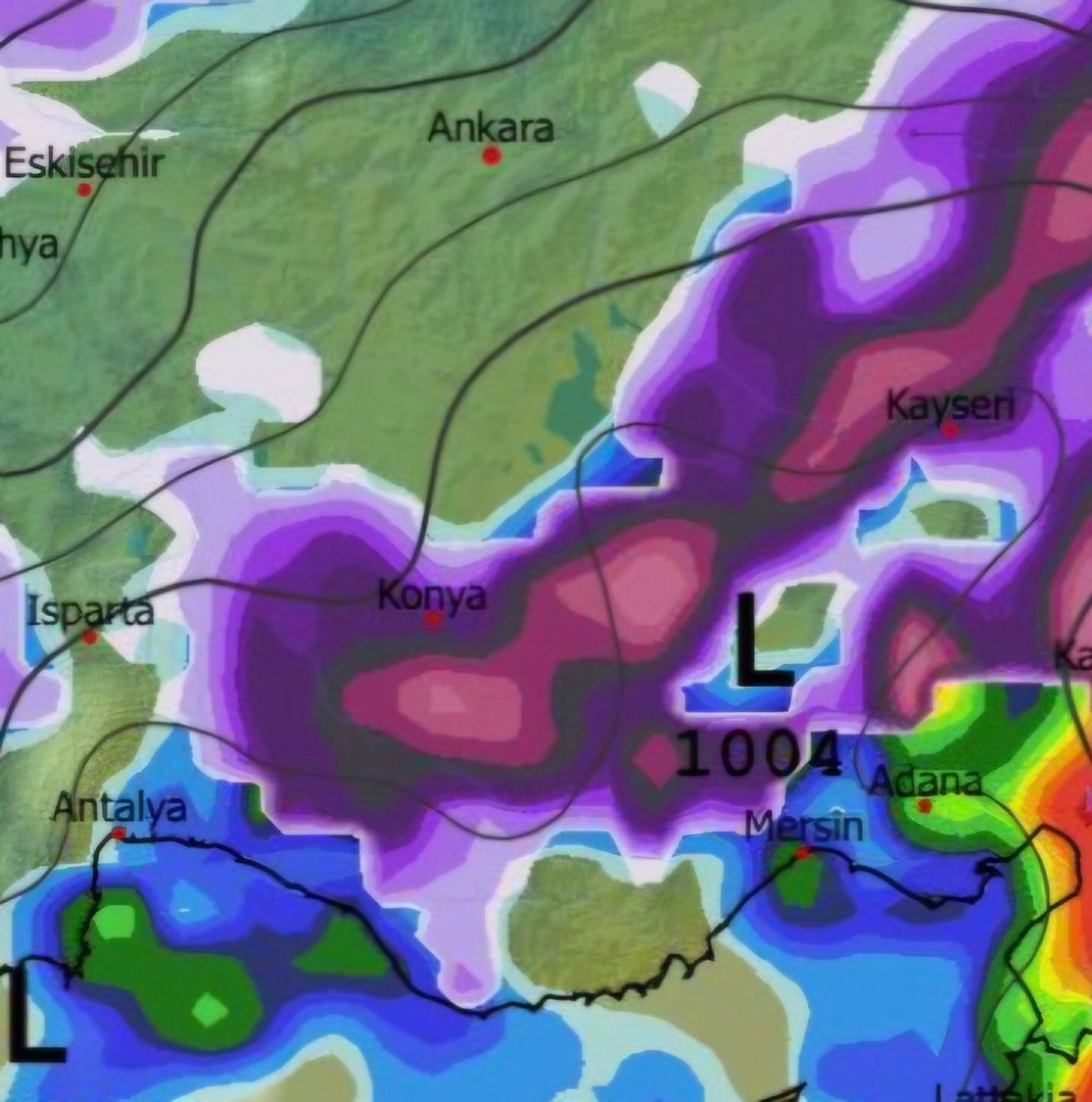 Konya Beyaza Bürünüyor! 20 Santimetreyi Bulacak: İşte Saat ve İlçe Detayları - Görsel 3