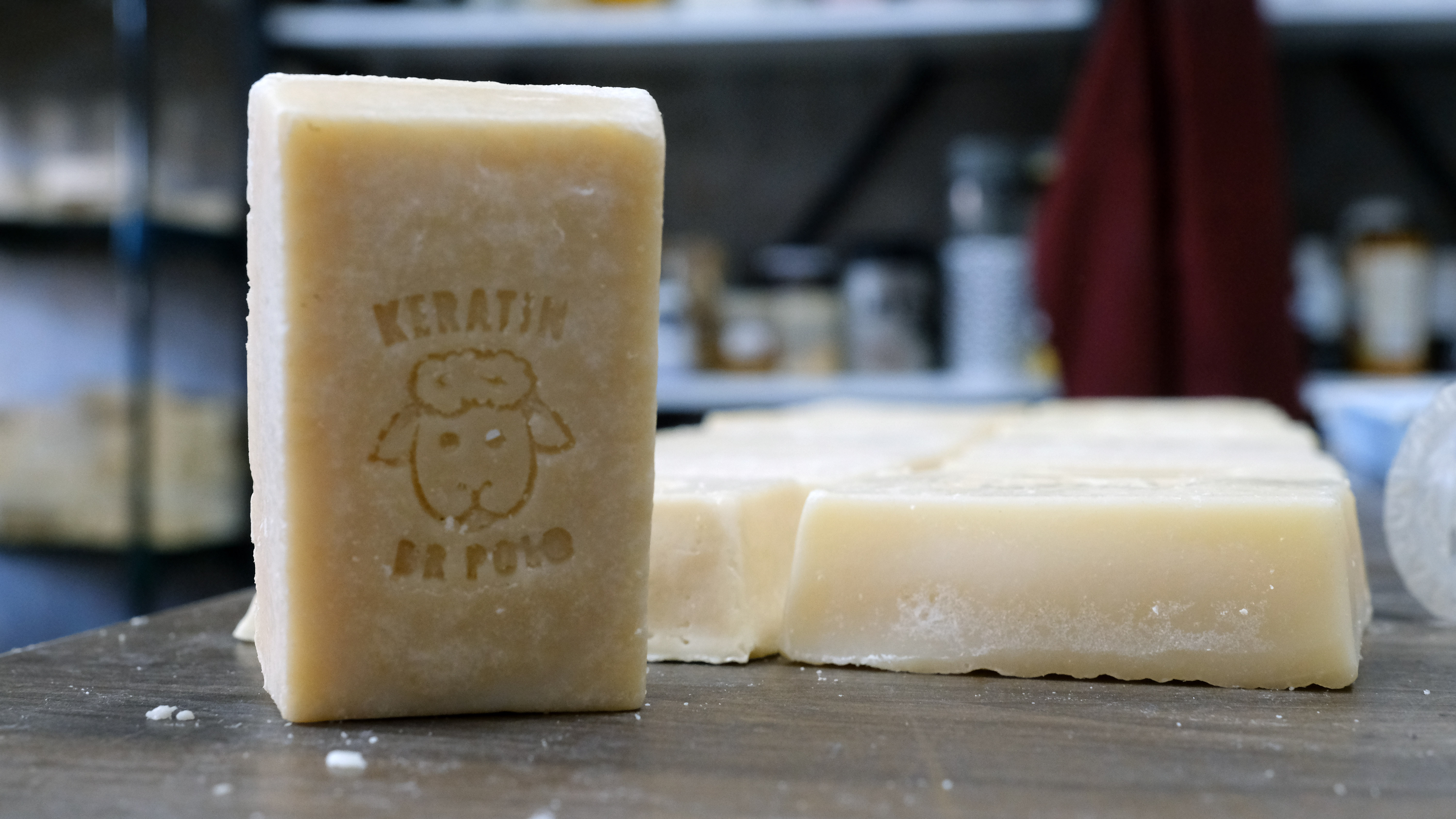 Konya- Koyun yününden elde ettiği keratinle sabun üretti - Görsel 5