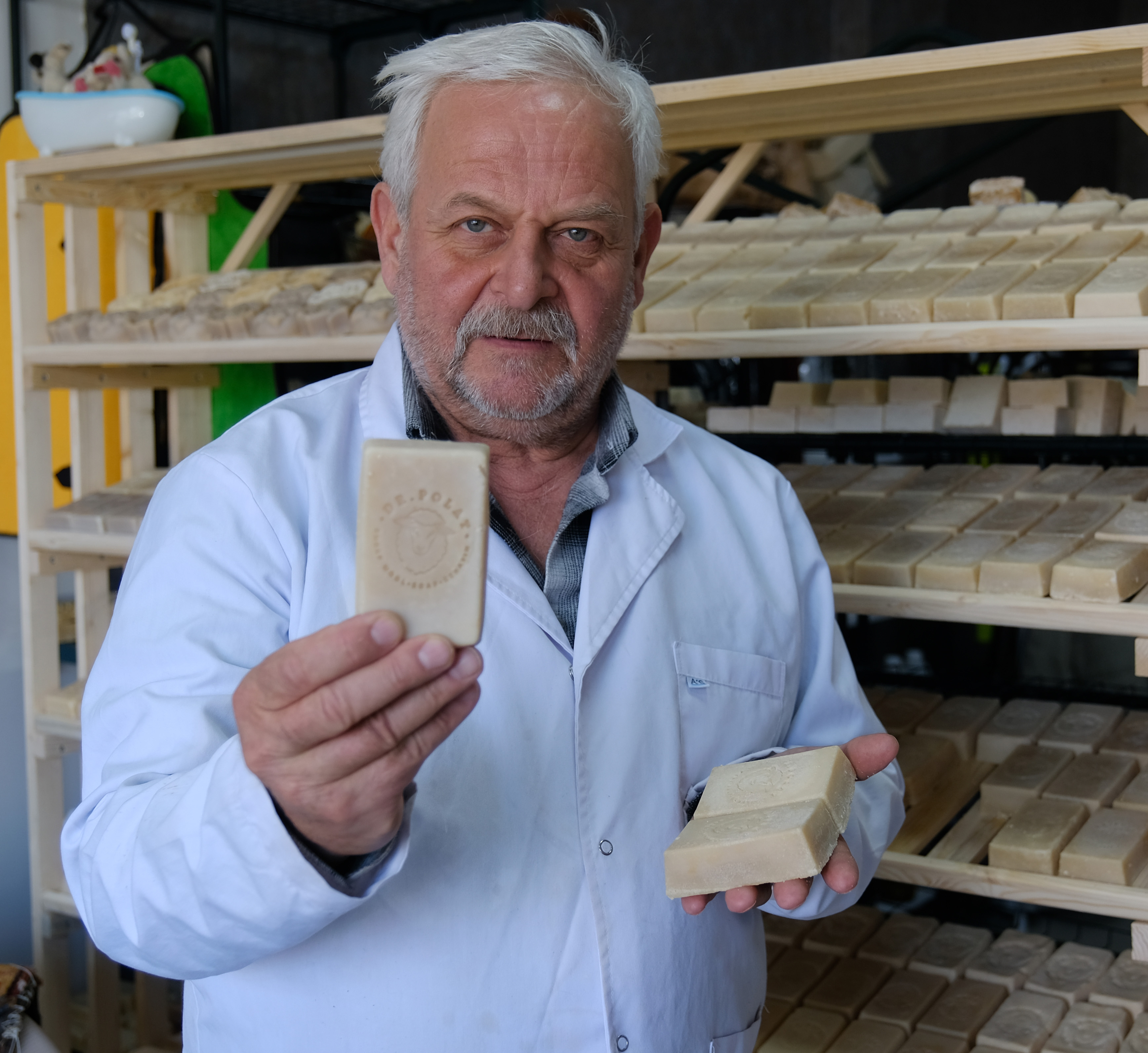 Konya- Koyun yününden elde ettiği keratinle sabun üretti - Görsel 7